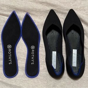 Rothy’s Black Points - Size 10.5